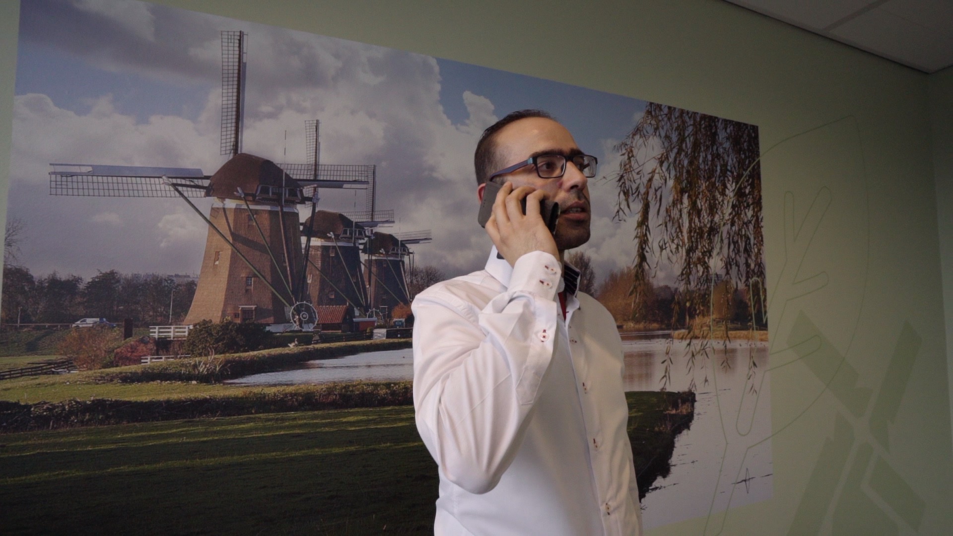 still Syrische vluchtelingen aan het werk